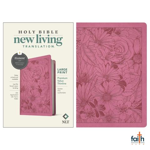 malaysia-online-christian-bookstore-faith-book-store-english-holy-bible-new-living-translation-nlt-large-print-premium-value-thinline-leatherlike-filament-enabled-garden-pink-tyndale-9781496458209-1
