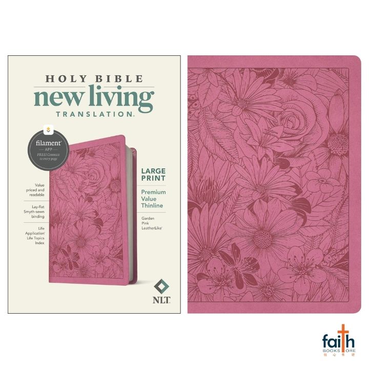 malaysia-online-christian-bookstore-faith-book-store-english-holy-bible-new-living-translation-nlt-large-print-premium-value-thinline-leatherlike-filament-enabled-garden-pink-tyndale-9781496458209-1