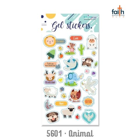 malaysia-online-christian-bookstore-faith-book-store-christian-gel-stickers-elim-art-kids-sticker-children-cute-stickers-SEGS-5601-animal-series-1