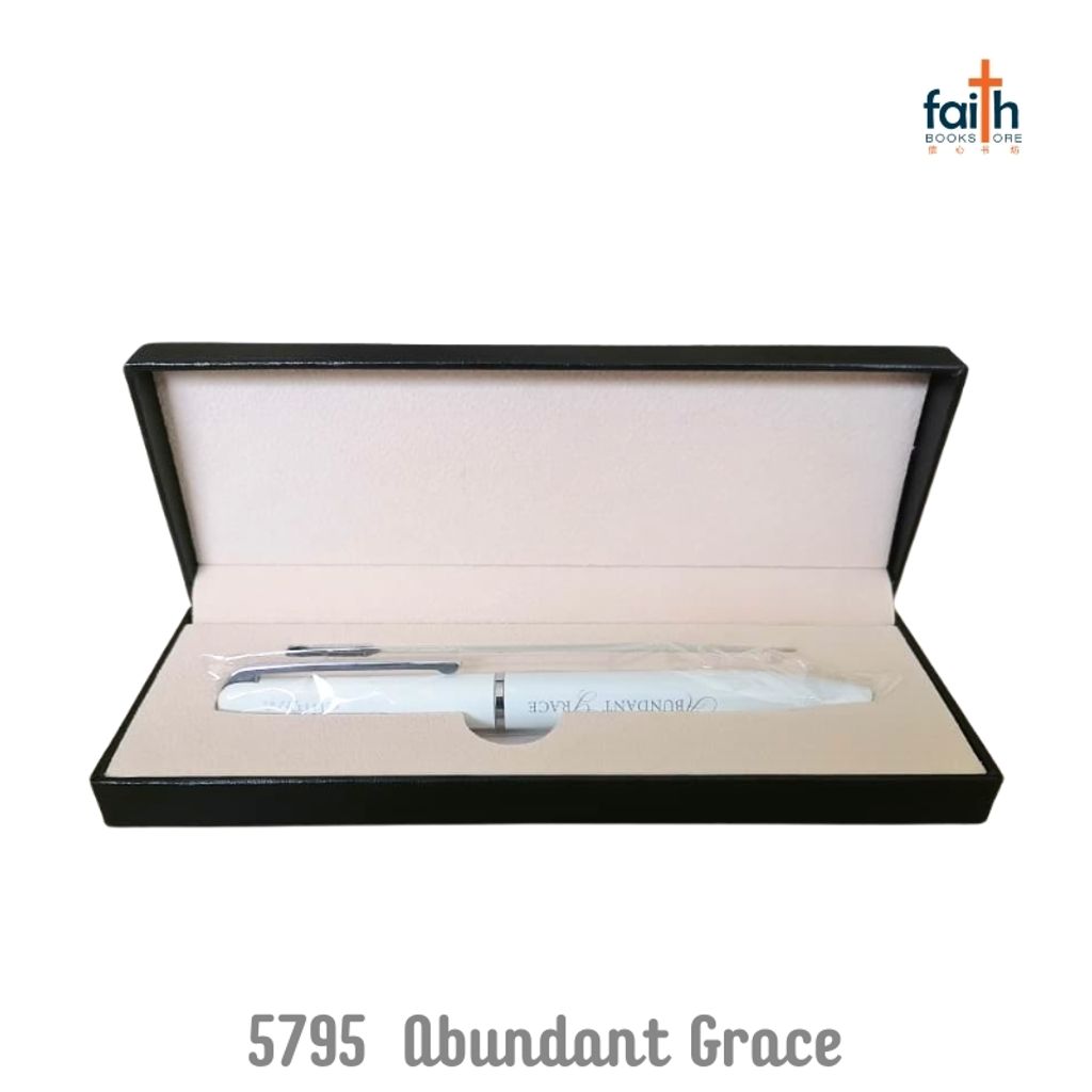 malaysia-online-christian-bookstore-faith-book-store-gift-pen-with-refill-ink-set-&-individual-case-black-box-ball-pen-metal-black-ink-0.5mm-elim-art-GEBP-5795-WM-abundant-grace-white-colour-pen-3