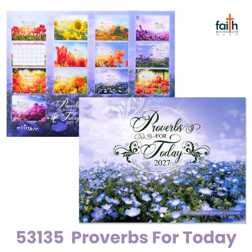 malaysia-online-christian-bookstore-faith-book-store-2027-wall-calendar-with-scripture-bible-verses-christian-wall-calendars-2027-elim-art-SEWC-53135-AM-proverbs-for-today