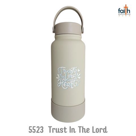 malaysia-online-christian-bookstore-faith-book-store-tumbler-bottles-with-bible-verse-1000-ml-stainless-steel-with-carry-handle-travel-tumbler-elim-art-GEWB-5523-AM-trust-in-the-lord-with-all-your-heart