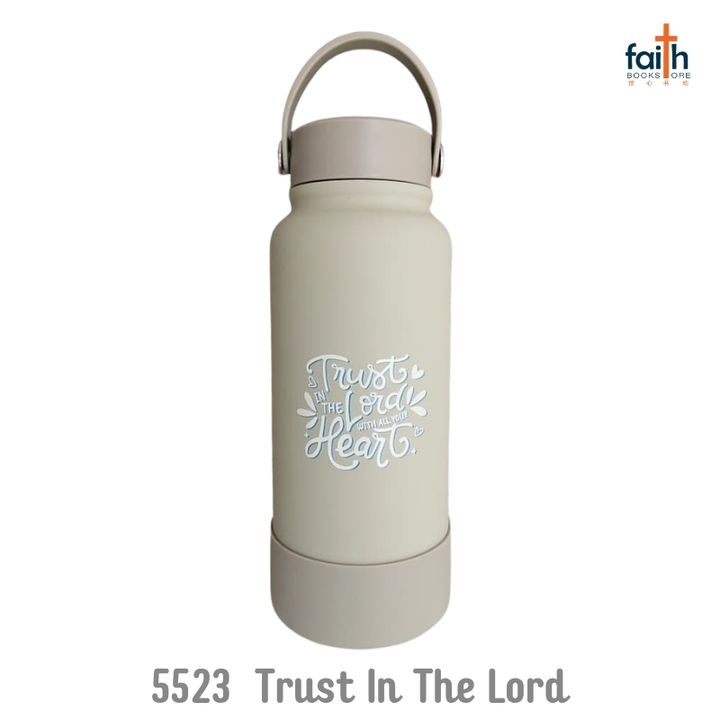 malaysia-online-christian-bookstore-faith-book-store-tumbler-bottles-with-bible-verse-1000-ml-stainless-steel-with-carry-handle-travel-tumbler-elim-art-GEWB-5523-AM-trust-in-the-lord-with-all-your-heart
