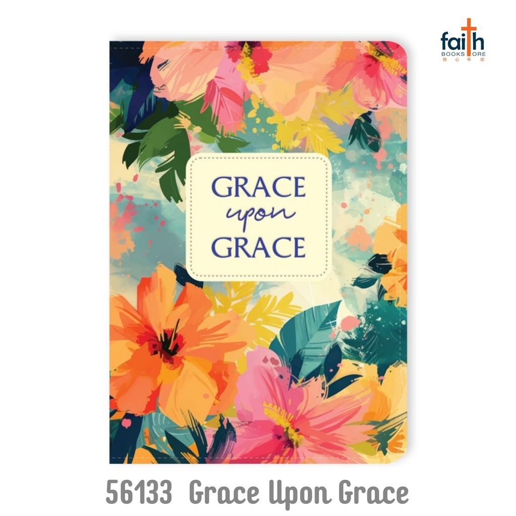 malaysia-online-christian-bookstore-faith-book-store-A5-lux-leather-2-tone-journal-notebook-elim-art-notebooks-journals-2026-2027-SEJL-56133-AM-grace-upon-grace