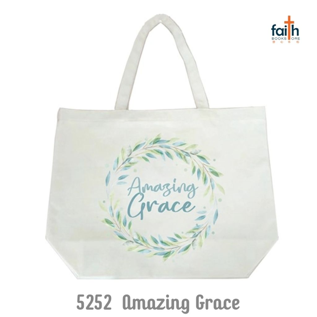 malaysia-online-christian-bookstore-faith-book-store-canvas-tote-bag-with-bible-verses-christian-inspirational-designs-elim-art-GECB-5252-AM-amazing-grace