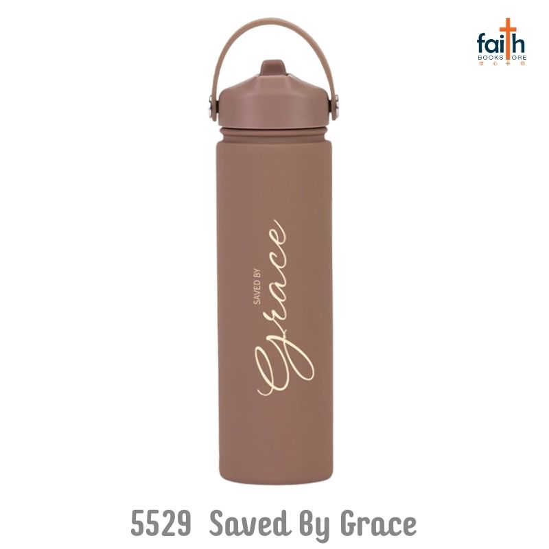malaysia-online-christian-bookstore-faith-book-store-christian-tumbler-bottles-750-ml-stainless-steel-travel-tumbler-with-carry-handle-bible-verse-elim-art-GEWB-5529-AM-saved-by-grace