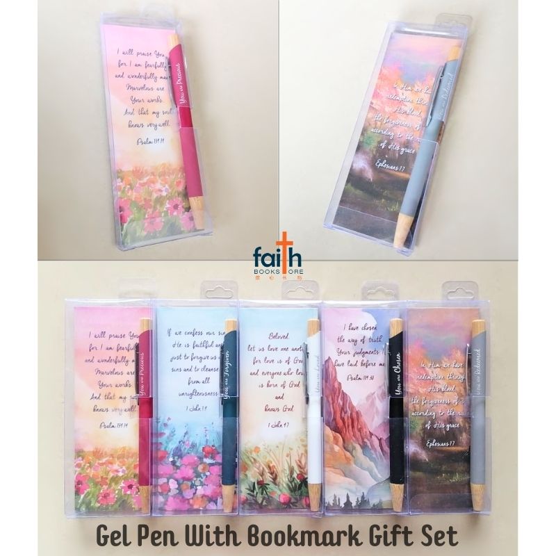 malaysia-online-christian-bookstore-faith-book-store-gel-pen-with-bookmark-gift-set-with-scripture-bible-verse-metal-with-bamboo-gel-pen-black-ink-0.5mm-elim-art-4