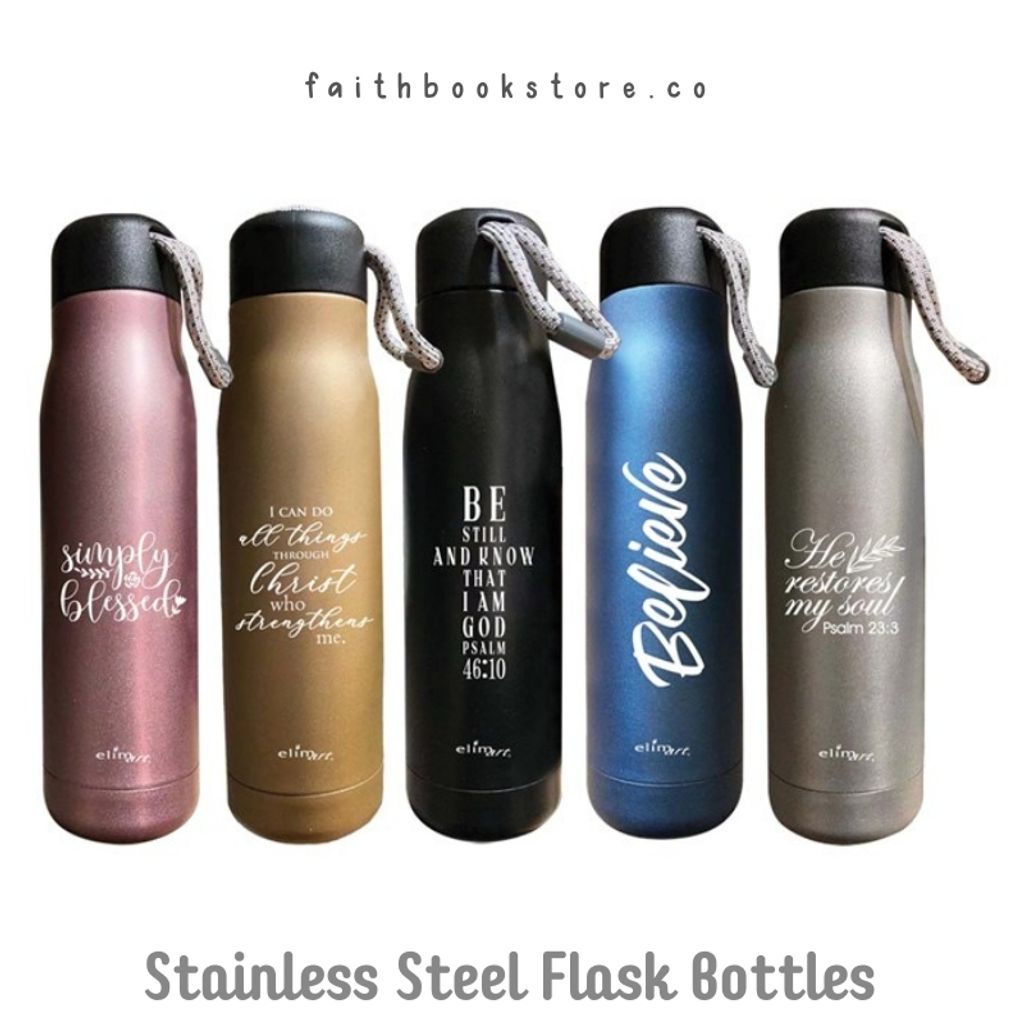 Flask Bottle · Bible Verse · Christians · Gifts Faith Book Store (JM