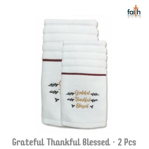 malaysia-online-christian-bookstore-faith-book-store-gift-christmas-towels-set-grateful-thankful-blessed-2-pcs-GEFT5316-FM-800x800