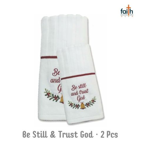 malaysia-online-christian-bookstore-faith-book-store-gift-christmas-towels-set-be-still-and-trust-god-2-pcs-GEFT5315-FM-800x800