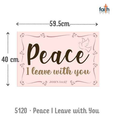 malaysia-online-christian-bookstore-faith-book-store-elim-art-anti-slip-absorbent-floor-mat-5120-Peace-I-Leave-with-You-800x800