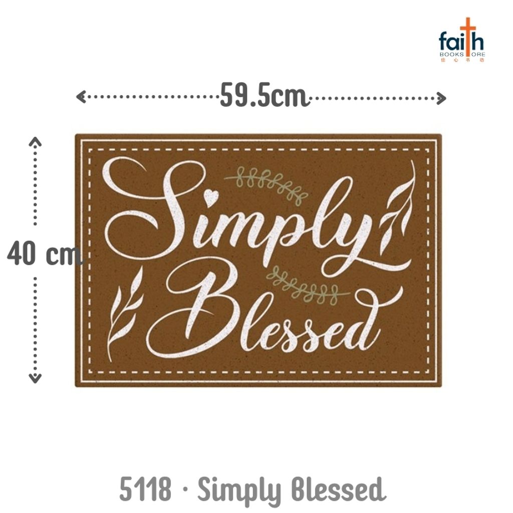 malaysia-online-christian-bookstore-faith-book-store-gifts-home-decor-floor-mat-simply-blessed-HEFM5118-KM-800x800