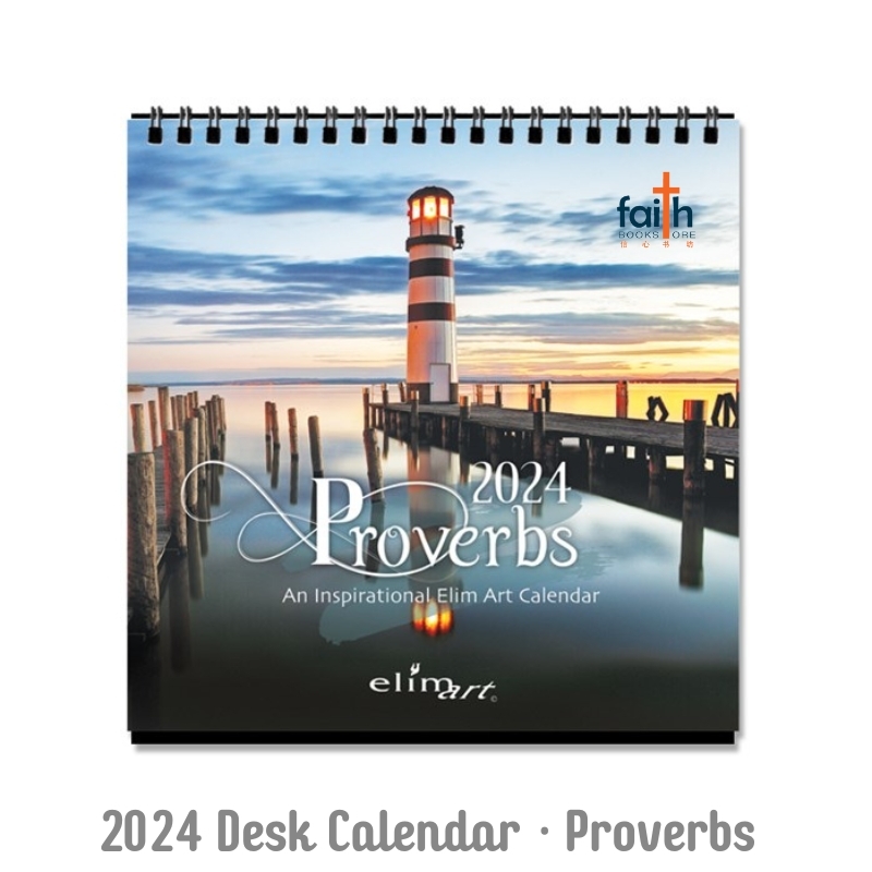 Christian Desk Calendar 2024 Bessy Charita