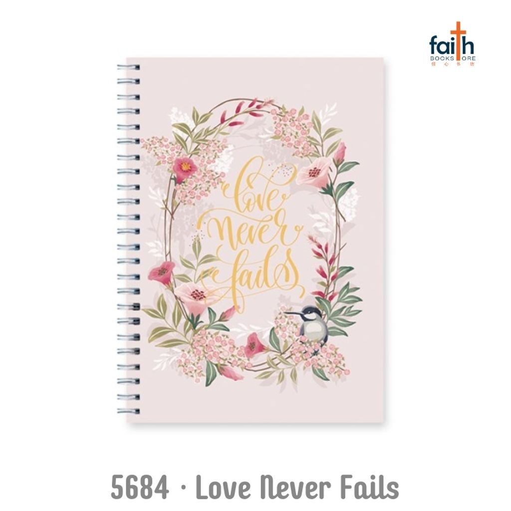 malaysia-online-christian-bookstore-faith-book-store-elim-art-wire-o-hard-cover-journal-2023-series-5684-love-never-fails-800x800