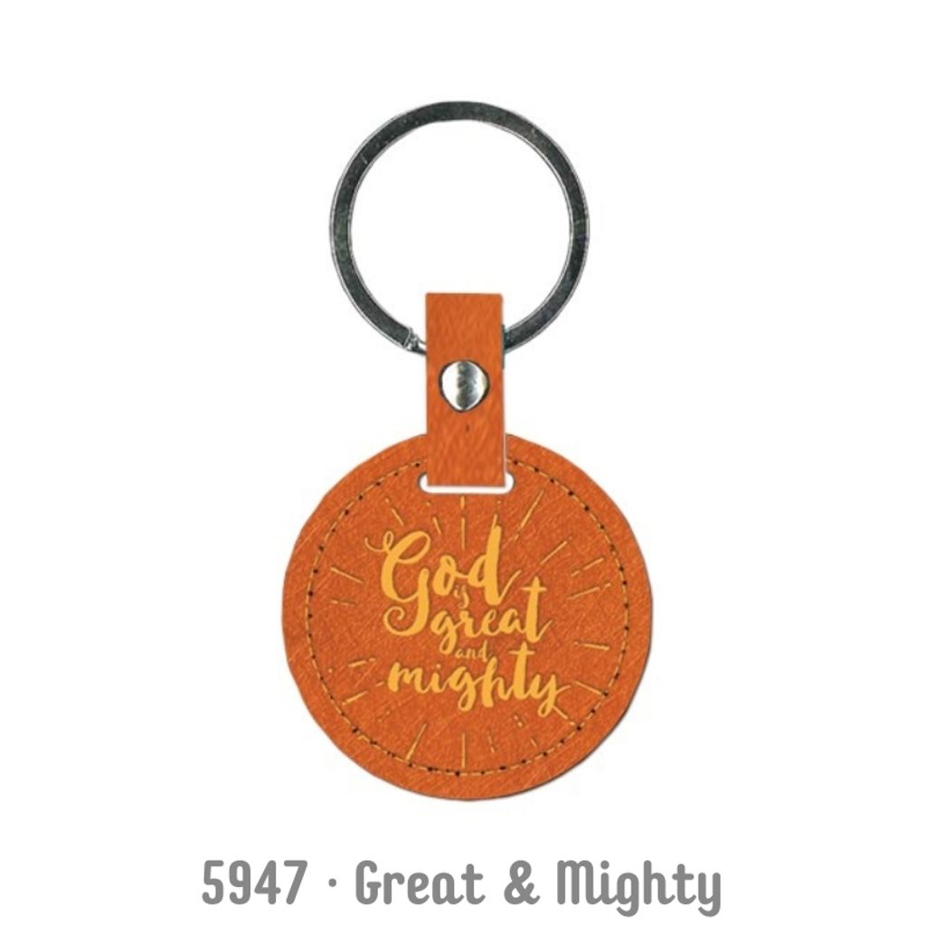 malaysia-online-chritian-bookstore-faith-book-store-chrisitan-gifts-lux-leather-keychain-5947-god-is-great-and-mighty-800x800-1