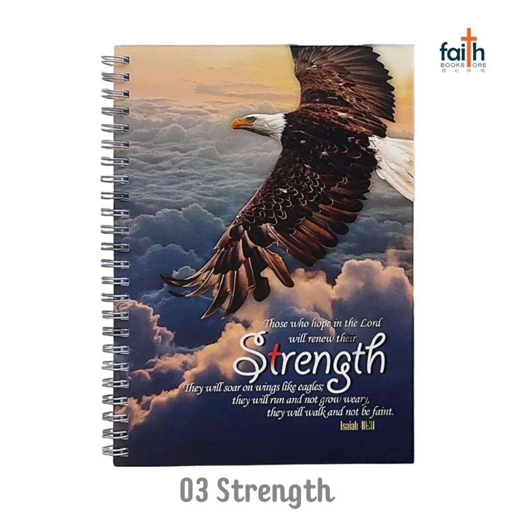 malaysia-online-christian-book-store-faith-book-store-ouranos-art-蓝天美术-笔记本-notebook-A5-2023-03-those-who-hope-in-the-lord-will-renew-their-strength-800x800