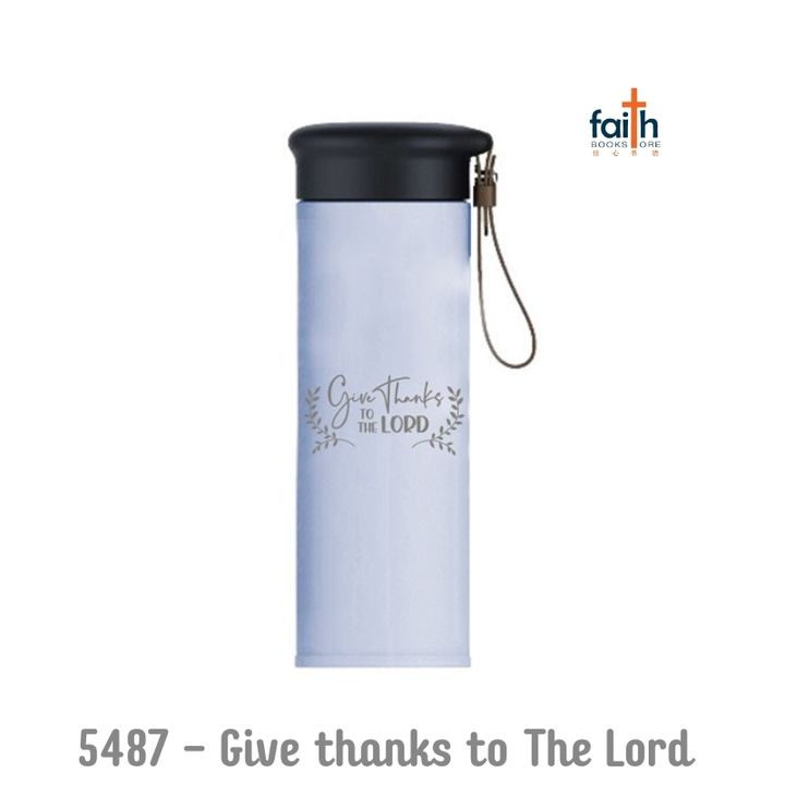 malaysia-online-christian-bookstore-faith-book-store-tumbler-bottles-450ml-stainless-steel-bible-verses-elim-art-5487-give-thanks-to-the-lord-light-blue-800x800