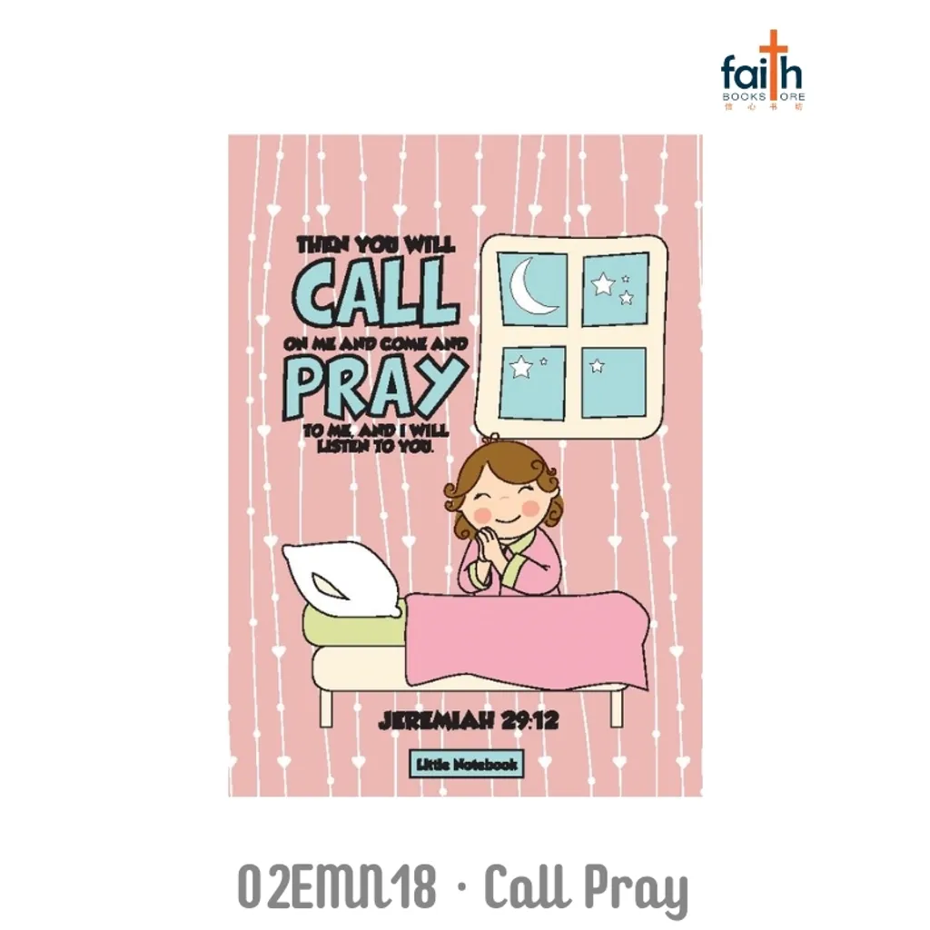 malaysia-online-christian-bookstore-faith-book-store-A6-wire-o-soft-cover-english-mini-scripture-journal-notebook-ouranos-art-02EMN18-call-pray-800x800