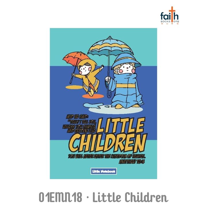 malaysia-online-christian-bookstore-faith-book-store-A6-wire-o-soft-cover-english-mini-scripture-journal-notebook-ouranos-art-01EMN18-little-children-800x800