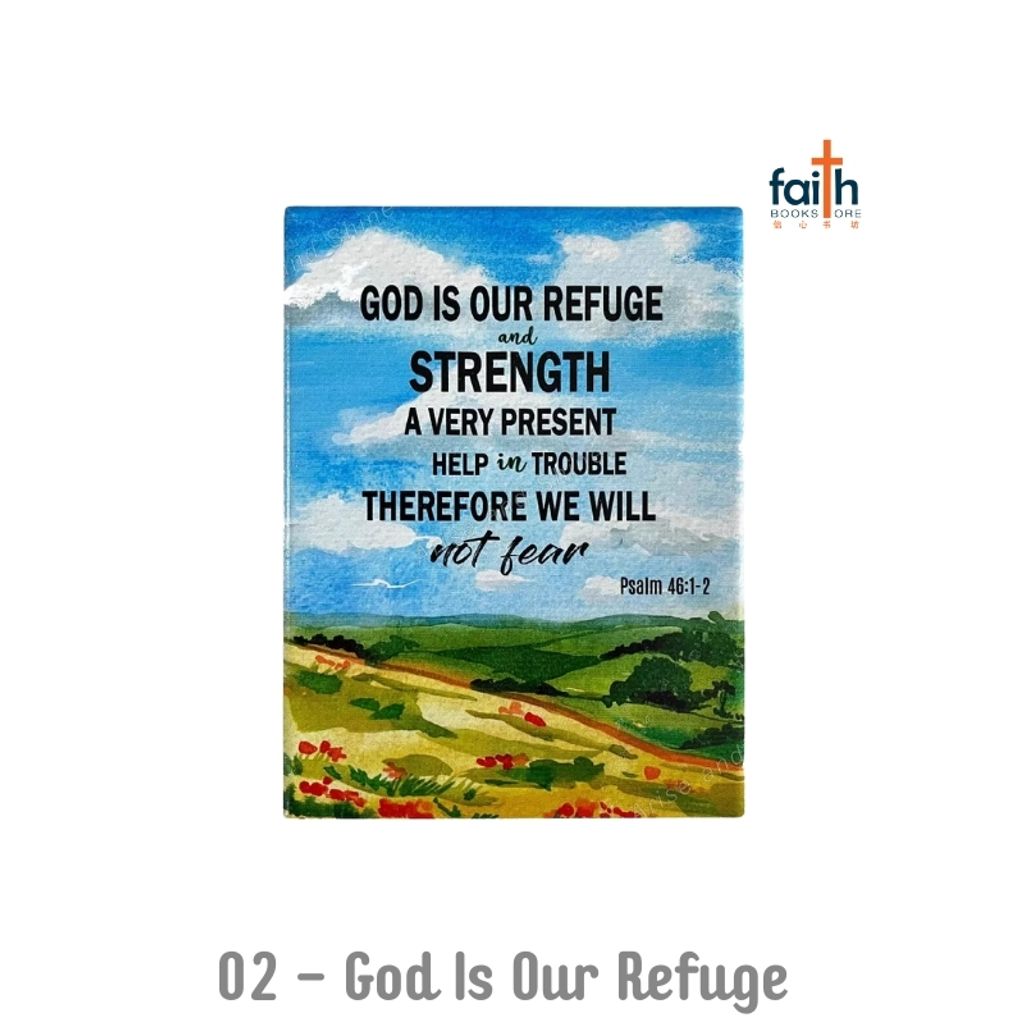 malaysia-online-christian-bookstore-faith-book-store-ceramic-plaque-decor-wall-desk-stand-hang-02-god-is-our-refuge-800x800