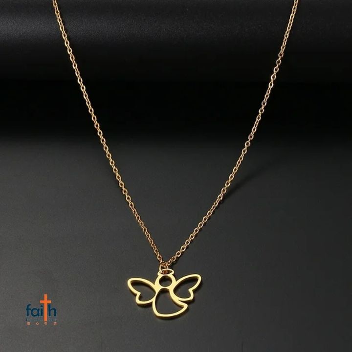 malaysia-online-christian-bookstore-faith-book-store-cute-angel-christian-necklace-7-loaves-and-fishes-gold-800x800