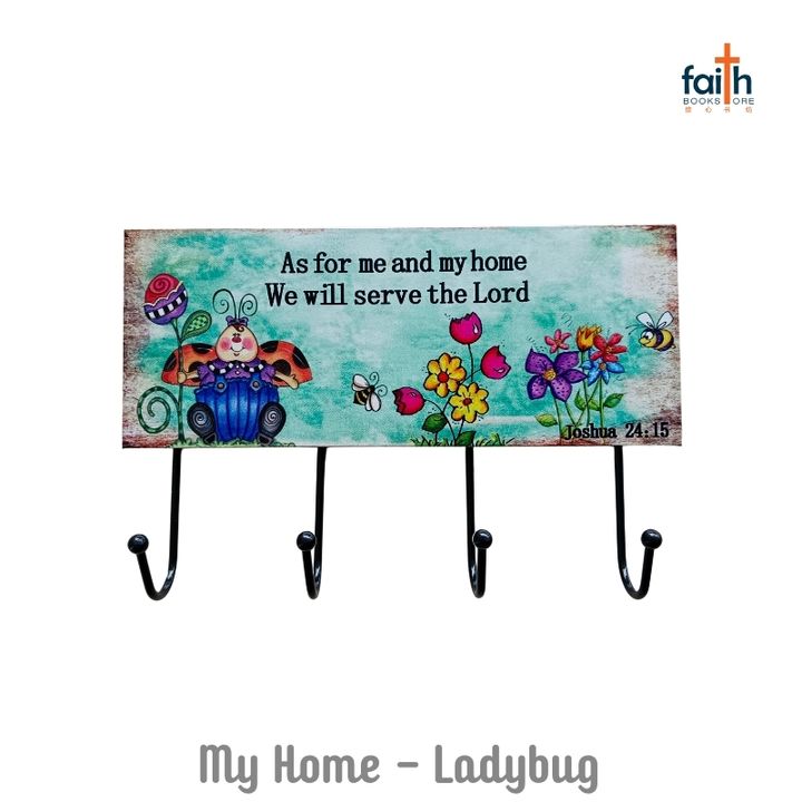 malaysia-online-christian-bookstore-faith-book-store-wooden-wall-keyholder-rectangle-wall-decoration-chosen-treasure-as-for-me-and-my-home-we-will-serve-the-lord-ladybug-800x800