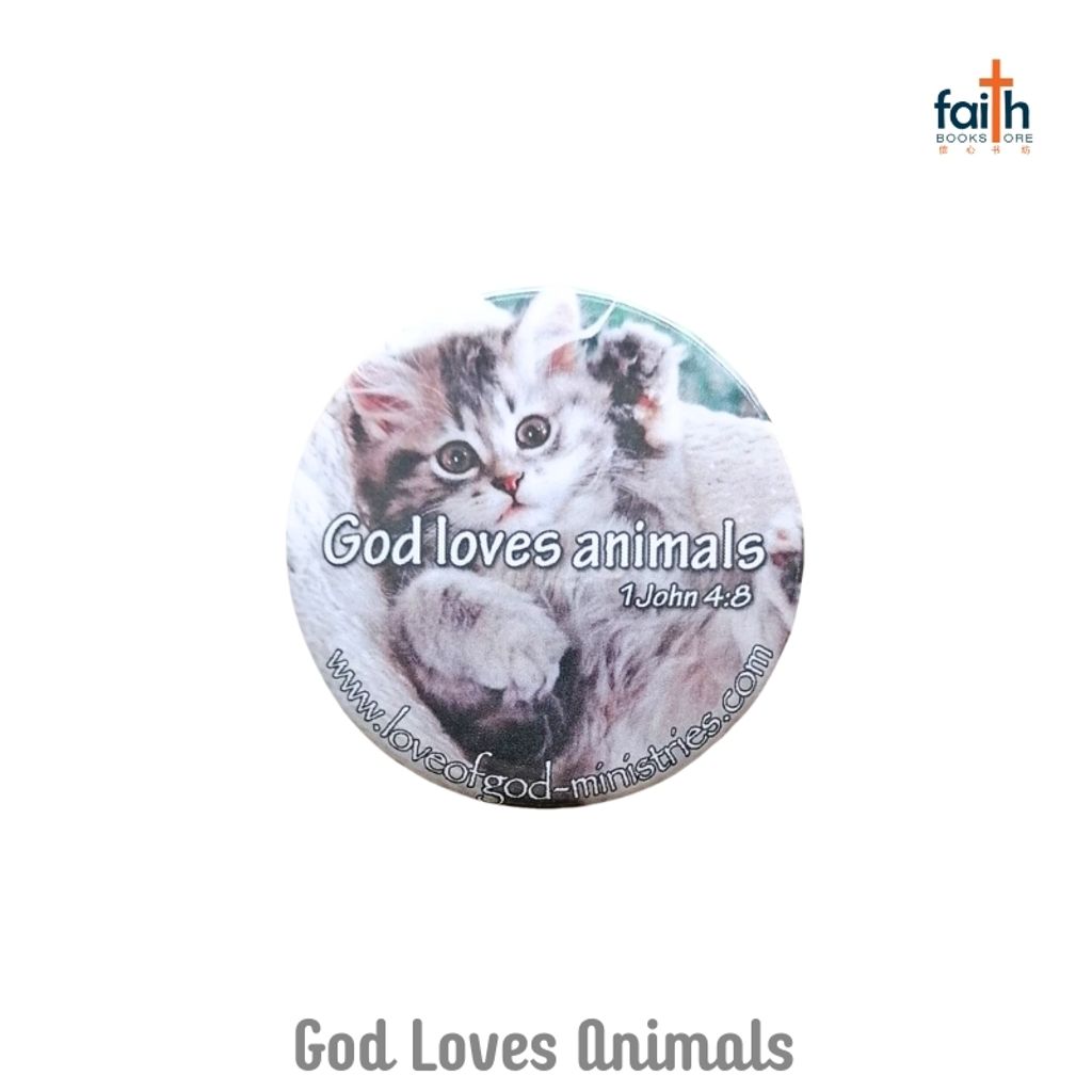 malaysia-online-christian-bookstore-faith-book-store-fridge-magnets-round-shaped-love-of-god-ministries-god-loves-animals-800x800