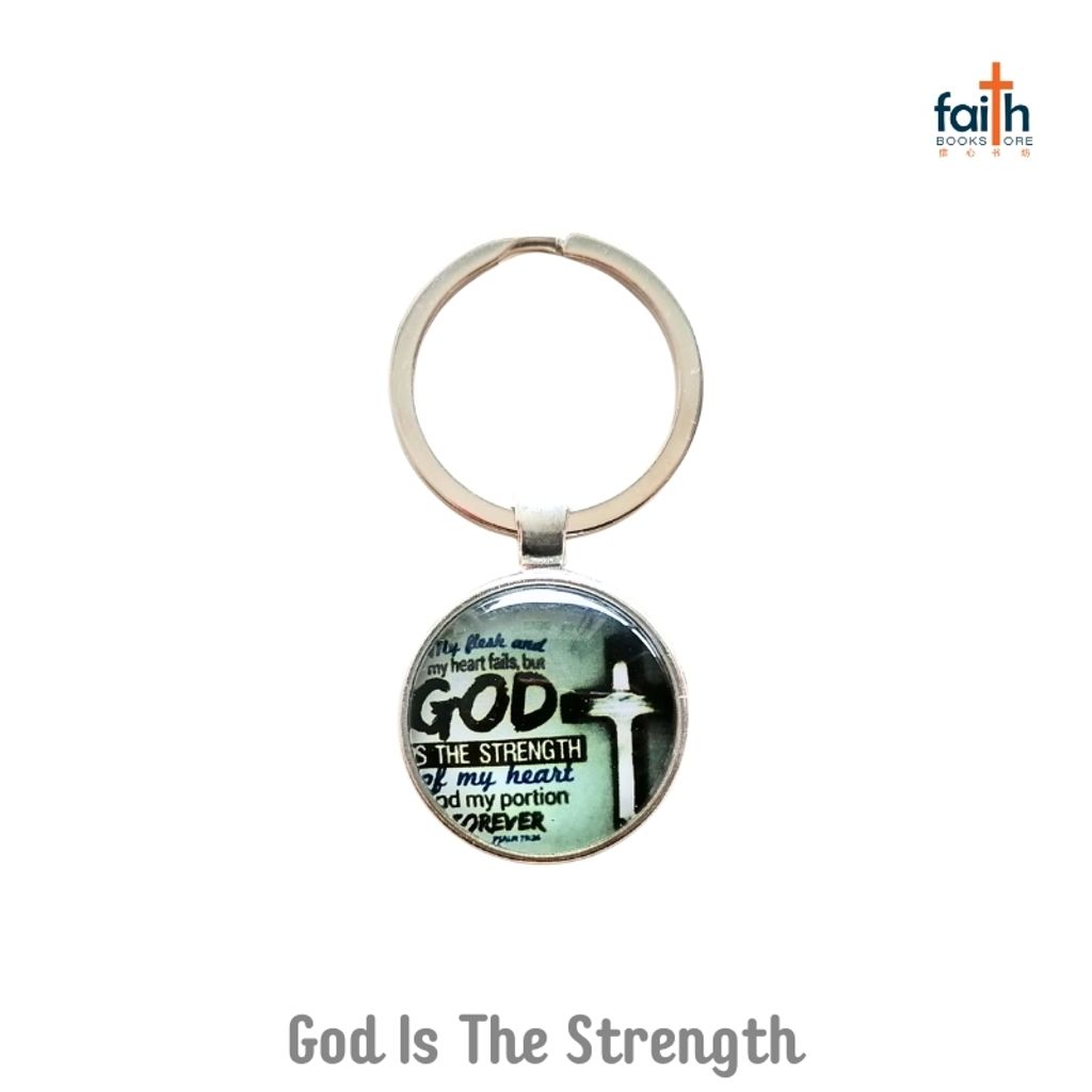 malaysia-online-christian-bookstore-faith-book-store-stainless-steel-round-keychain-bible-verse-china-god-is-the-strength-800x800