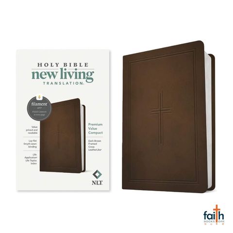 malaysia-online-christian-bookstore-faith-book-store-holy-bible-english-new-living-translation-NLT-premium-value-compact-dark-brown-framed-cross-leatherlike-filament-enabled-edition-9781496479303-800x800-2