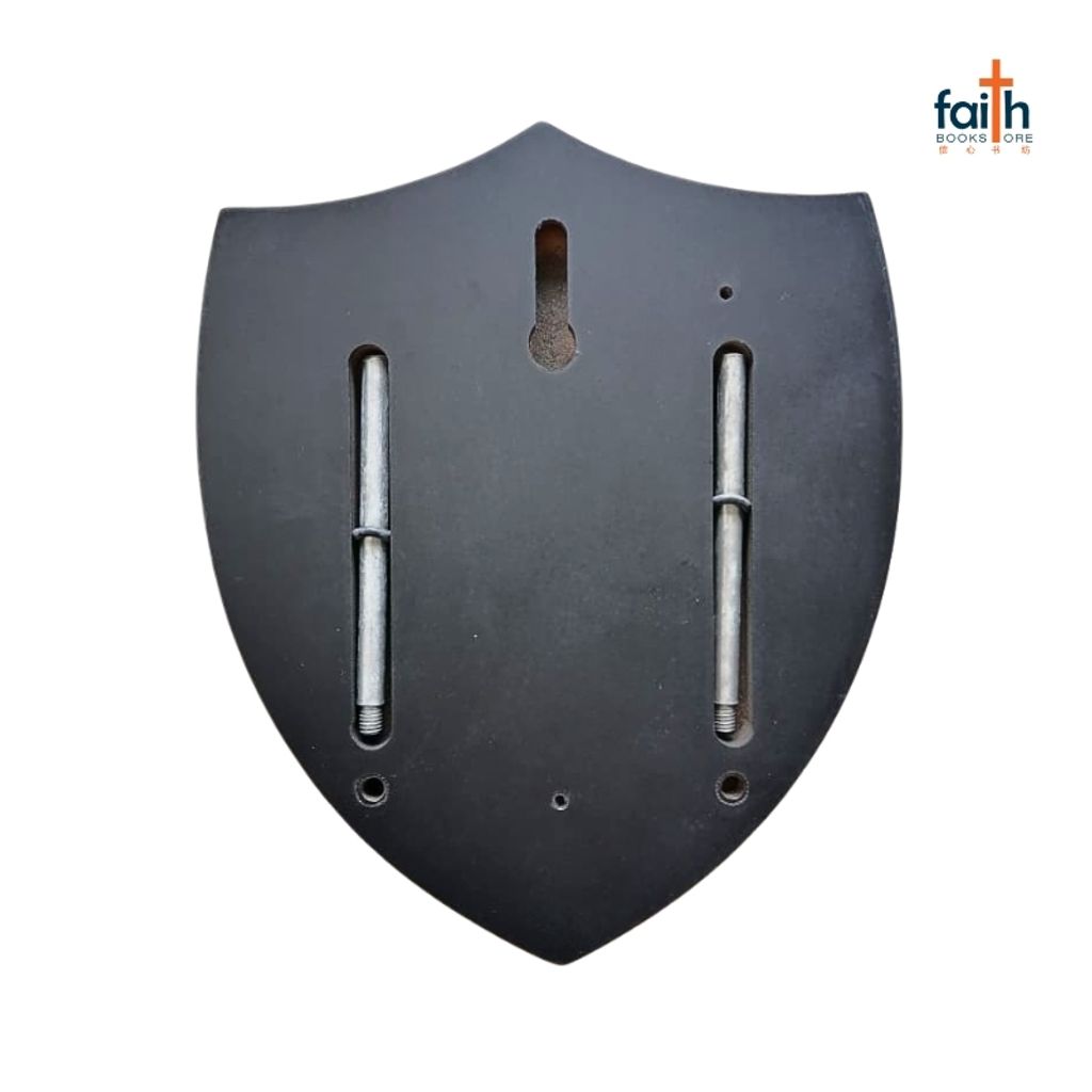 malaysia-online-christian-bookstore-faith-book-store-经文-木板-摆件- 盾牌-经文-摆件-wooden-plaque-decoration-shield-shaped-scripture-plaque-with-chinese-bible-verse-agape-800x800-2
