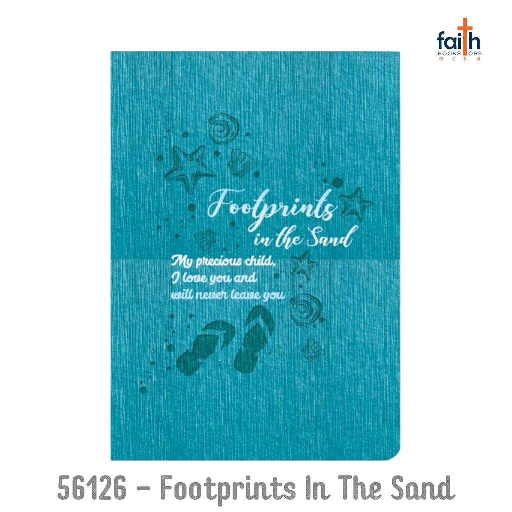 malaysia-online-christian-bookstore-faith-book-store-A5-lux-leather-2-tone-journals-notebook-elim-art-SEJL-56126-WM-footprints-in-the-sand-800x800