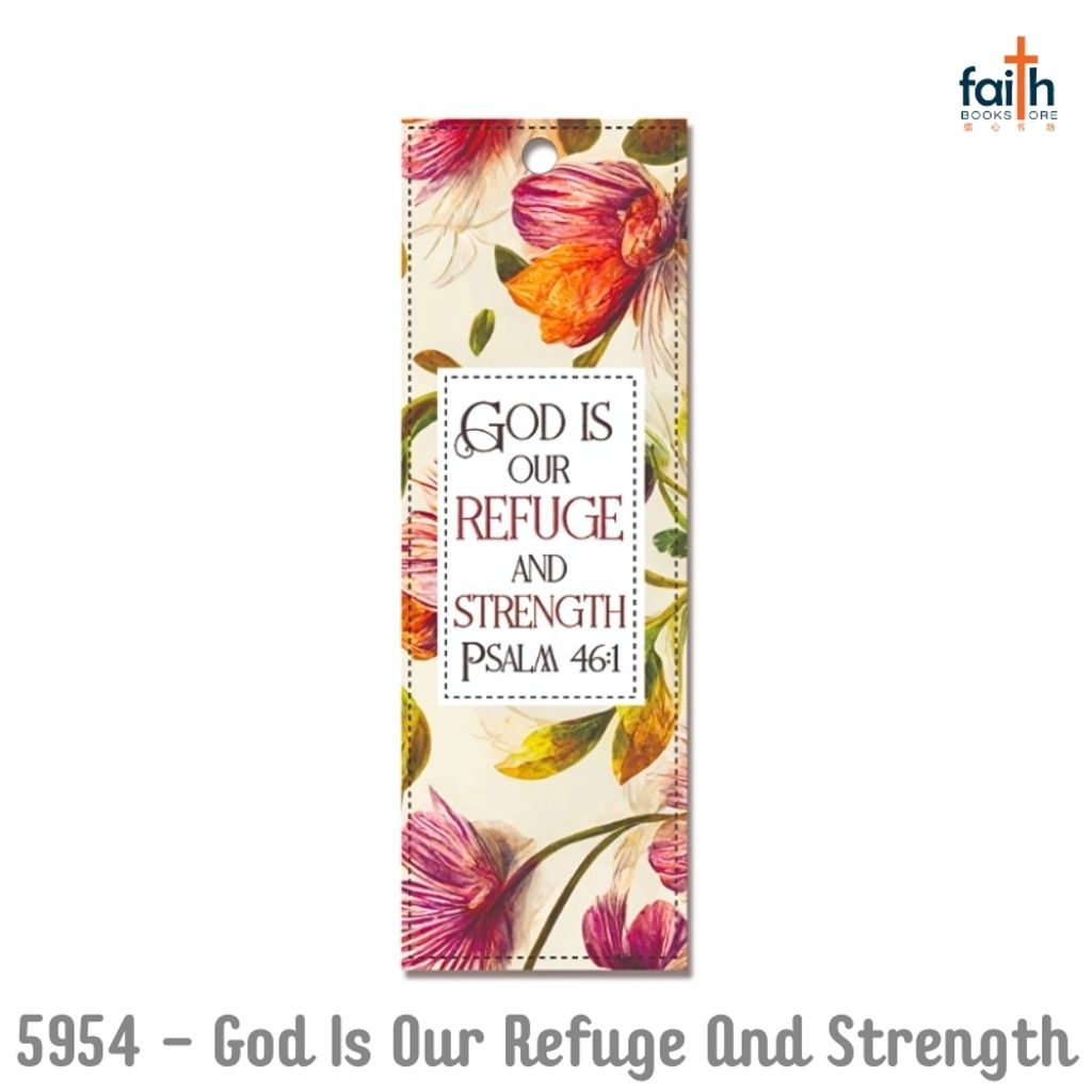 malaysia-online-christian-bookstore-faith-book-store-lux-leather-bookmarks-elim-art-SELBM-5954-WM-god-is-our-refuge-and-strength-psalm-46-1-800x800
