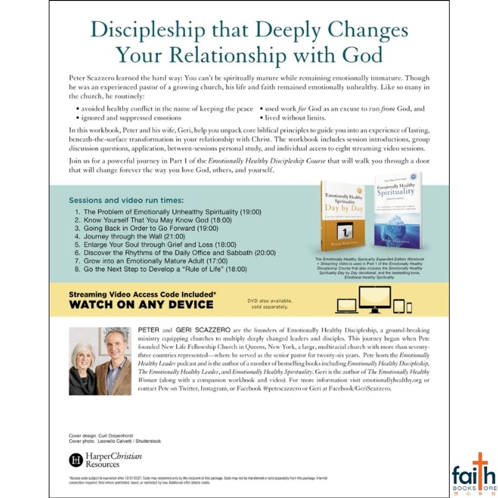malaysia-online-christian-bookstore-faith-book-store-english-book-emotionally-healthy-spirituality-workbook-expanded-edition-with-streaming-video-peter-&-geri-scazzero-harperchristian-resource-canaanland-9780310131731-7