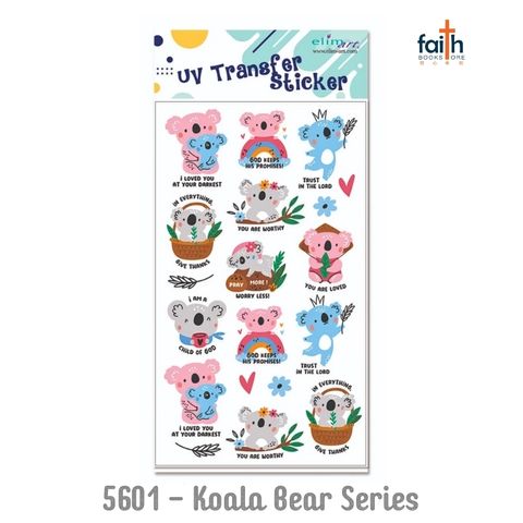 malaysia-online-christian-bookstore-faith-book-store-UV-transfer-stickers-elim-art-SEUS-5601-WC-koala-bear-series-800x800