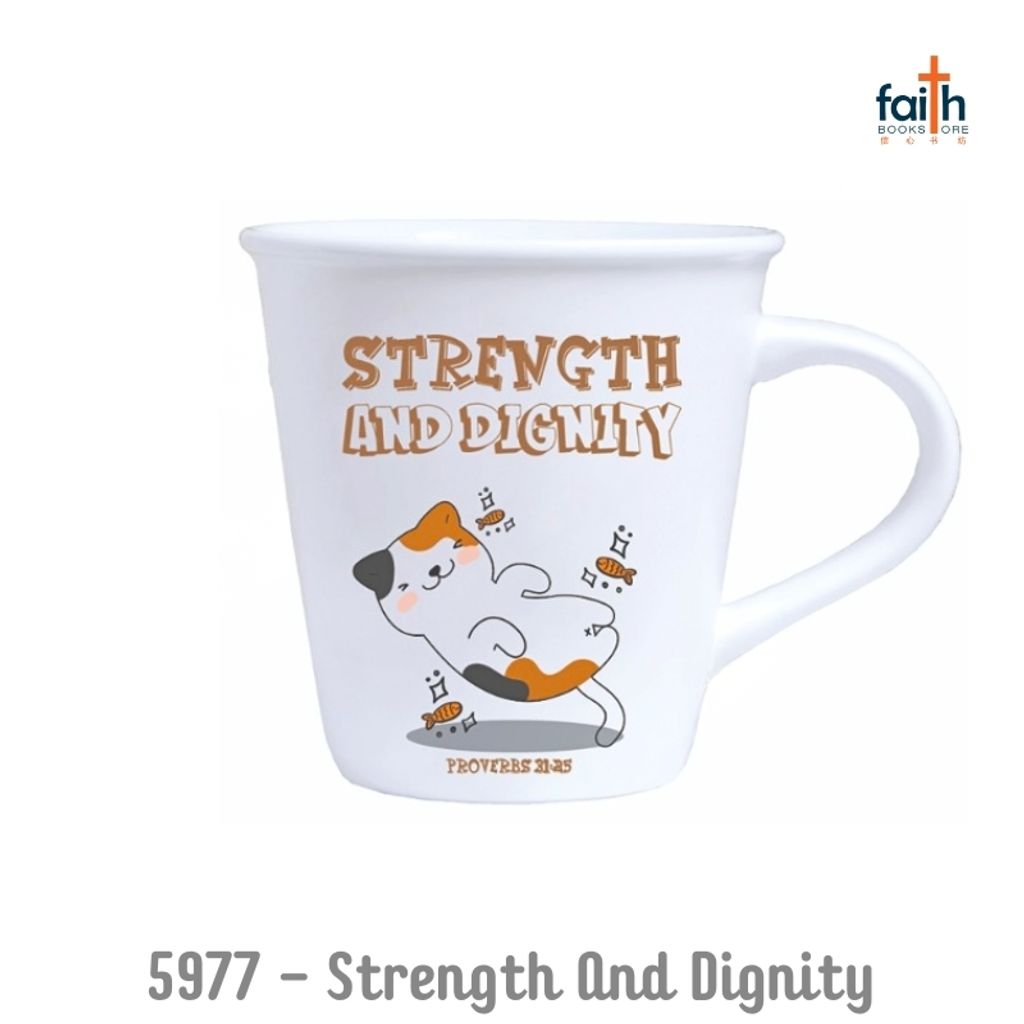 malaysia-online-christian-bookstore-faith-book-store-ceramic-mugs-bible-verse-white-cup-cute-animals-260-ml-elim-art-GEMG-5977-WM-strength-and-dignity-800x800