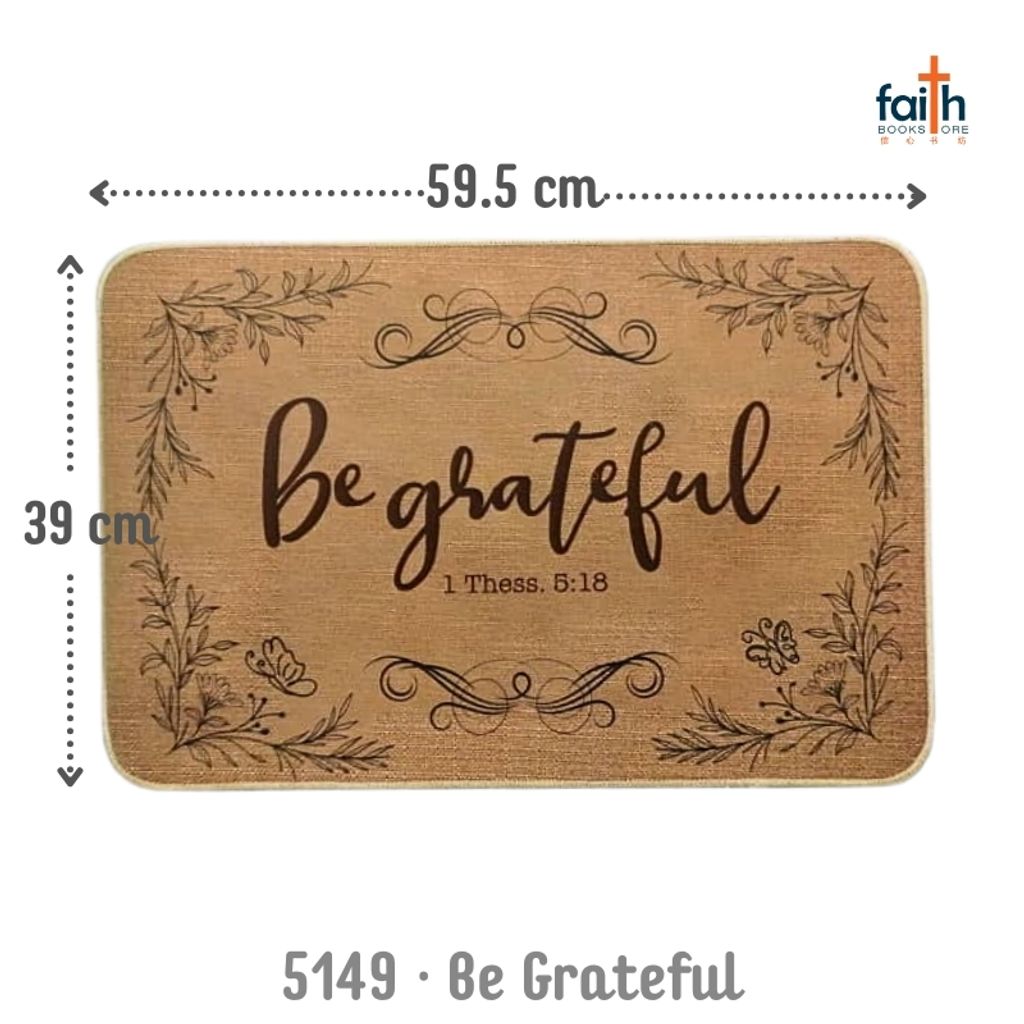 malaysia-online-christian-bookstore-faith-book-store-floor-mat-linen-door-mat-elim-art-hefm-5149-sm-be-grateful-1