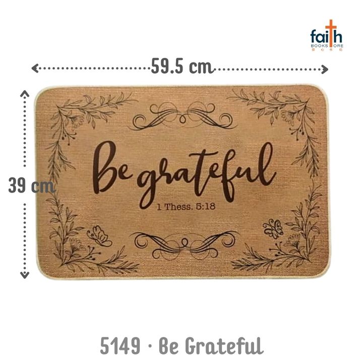 malaysia-online-christian-bookstore-faith-book-store-floor-mat-linen-door-mat-elim-art-hefm-5149-sm-be-grateful-1