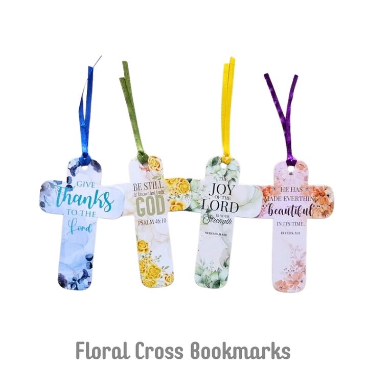 malaysia-online-christian-bookstore-faith-book-store-cross-bookmarks-with-ribbon-paper-bookmark-bible-verse-elim-art-floral-cross-bookmarks-800x800-1