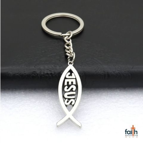 malaysia-online-christian-bookstore-faith-book-store-jesus-fish-metal-keychain-耶稣-鱼-金属-钥匙-扣-favor-bookstore-metal-keychains-silver-银色-2