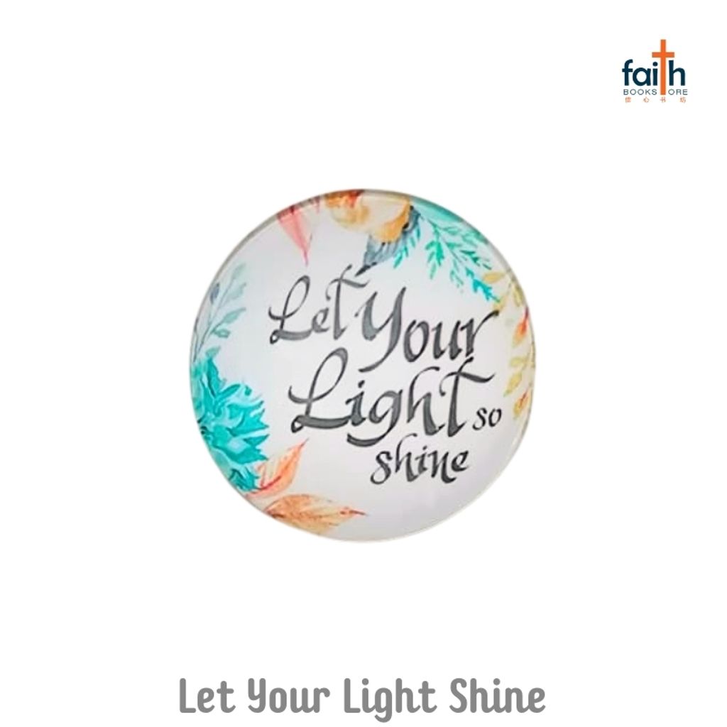 malaysia-online-christian-bookstore-faith-book-store-timeless-gem-crystal-glass-fridge-magnet-inspirational-scripture-bible-verse-quotes-magnets-时光-宝石-冰箱-贴-favor-bookstore-let-your-light-so-shine