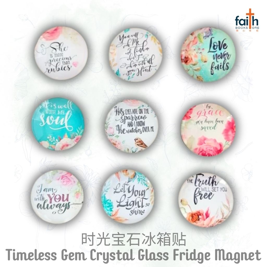 malaysia-online-christian-bookstore-faith-book-store-timeless-gem-crystal-glass-fridge-magnet-inspirational-scripture-bible-verse-quotes-magnets-时光-宝石-冰箱-贴-favor-bookstore-1
