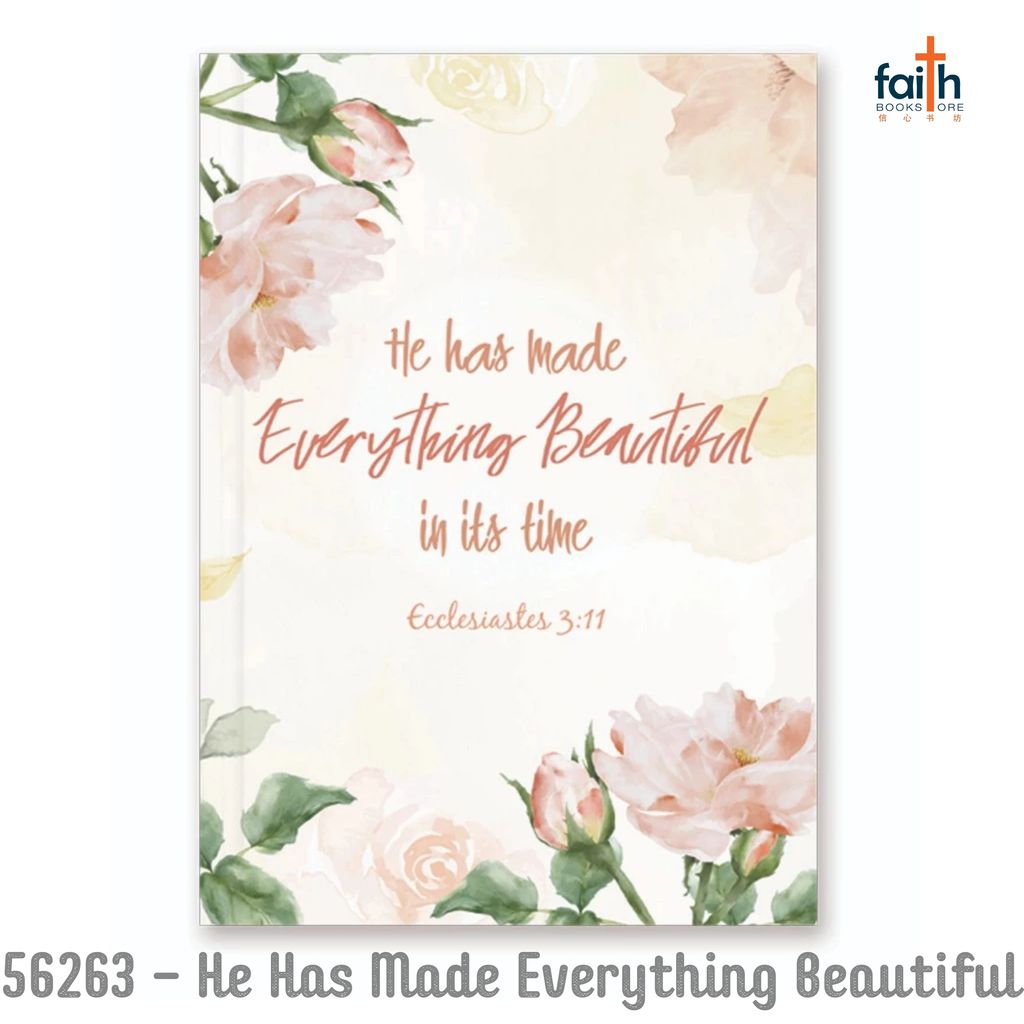 malaysia-online-christian-bookstore-faith-book-store-a5-hardcover-journal-notebook-elim-art-notebooks-journals-SEJH-56263-he-has-made-everything-beautiful