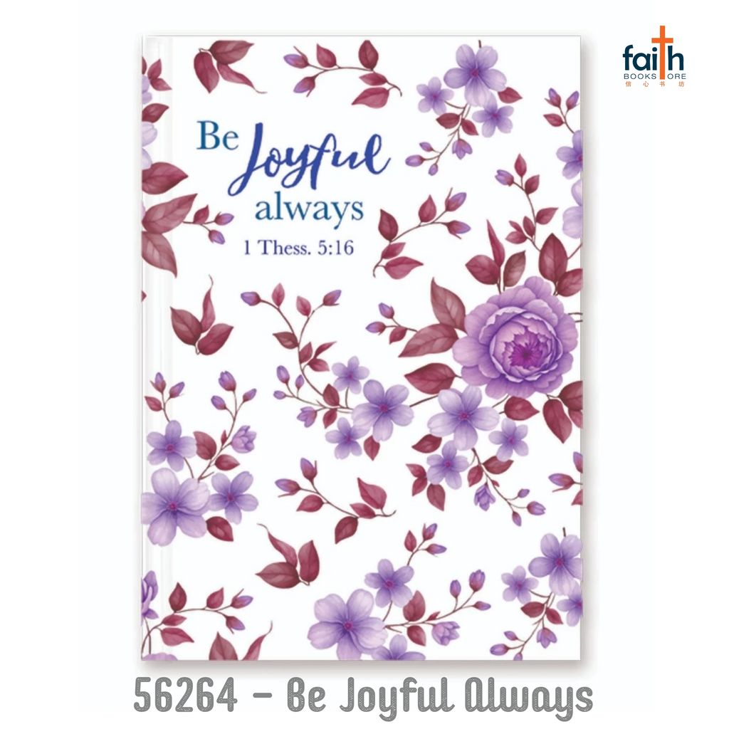malaysia-online-christian-bookstore-faith-book-store-a5-hardcover-journal-notebook-elim-art-notebooks-journals-SEJH-56264-be-joyful-always