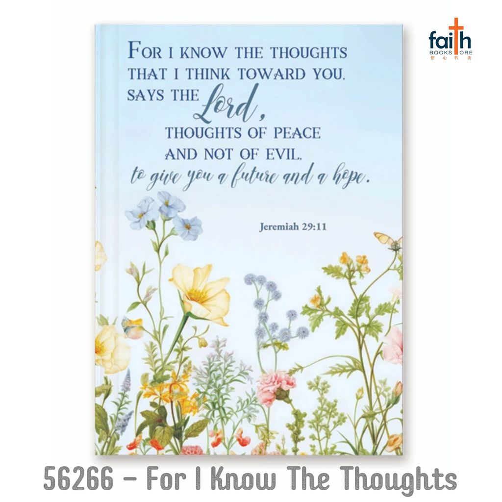 malaysia-online-christian-bookstore-faith-book-store-a5-hardcover-journal-notebook-elim-art-notebooks-journals-SEJH-56266-for-i-know-the-thoughts-jeremiah-29-11