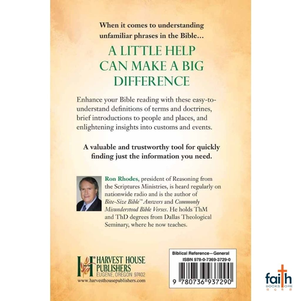 malaysia-online-christian-bookstore-faith-book-store-english-book-bite-size-bible-definitions-a-lot-of-facts-in-a-little-book-ron-rhodes-harvest-house-publishers-9780736937290-soft-cover-discount-2