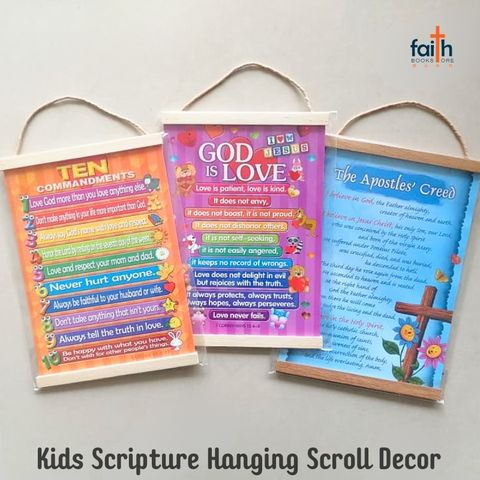 malaysia-online-christian-bookstore-faith-book-store-kids-scripture-hanging-scroll-decor-wall-decoration-hanging-decor-bible-verse-children-english-英文-经文-小-挂画-ouranos-art-1