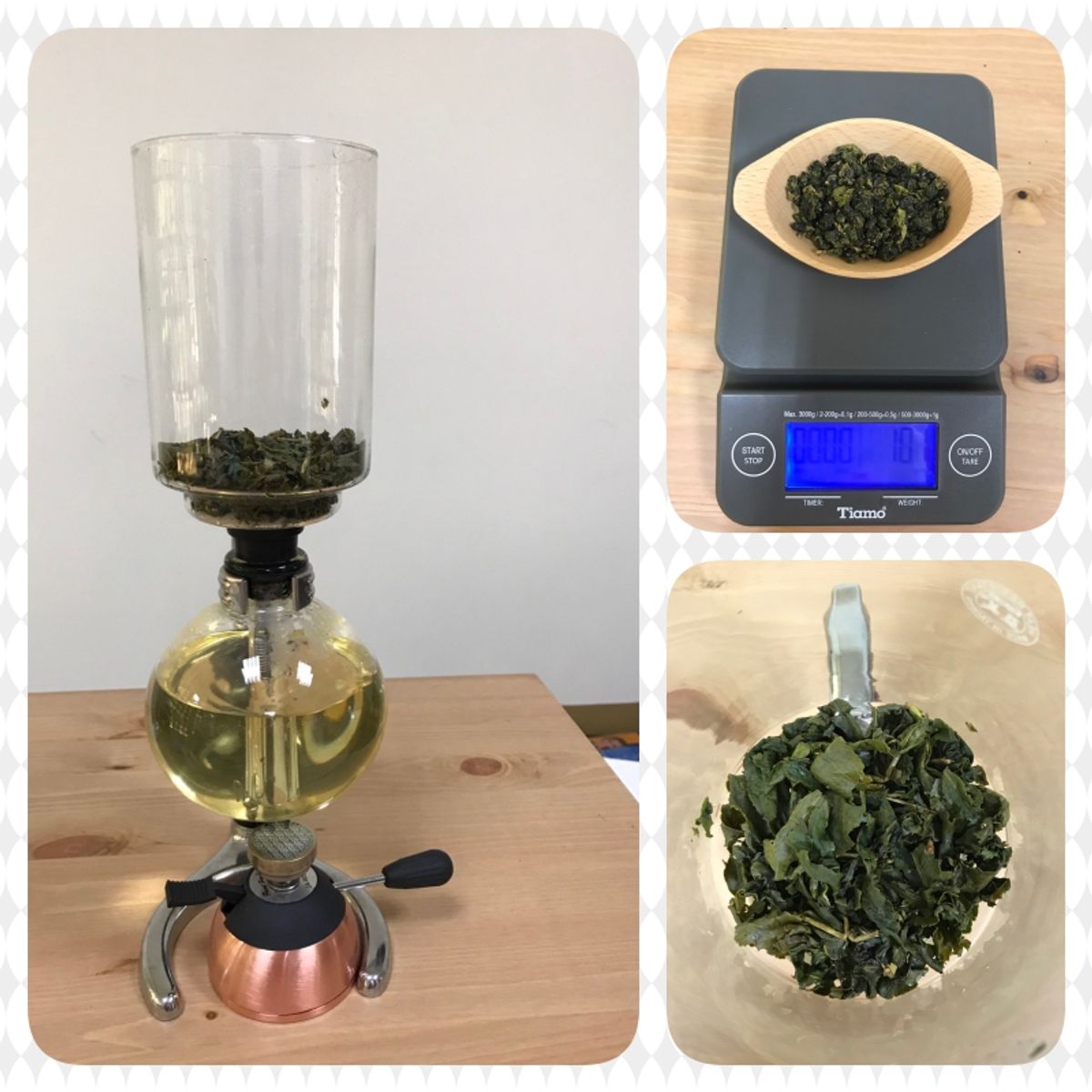 用賽風壺煮烏龍茶 Use Siphon to Brew Tea