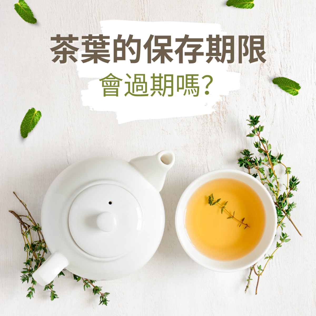 茶葉的保存期限？過保存期限還可喝嗎？