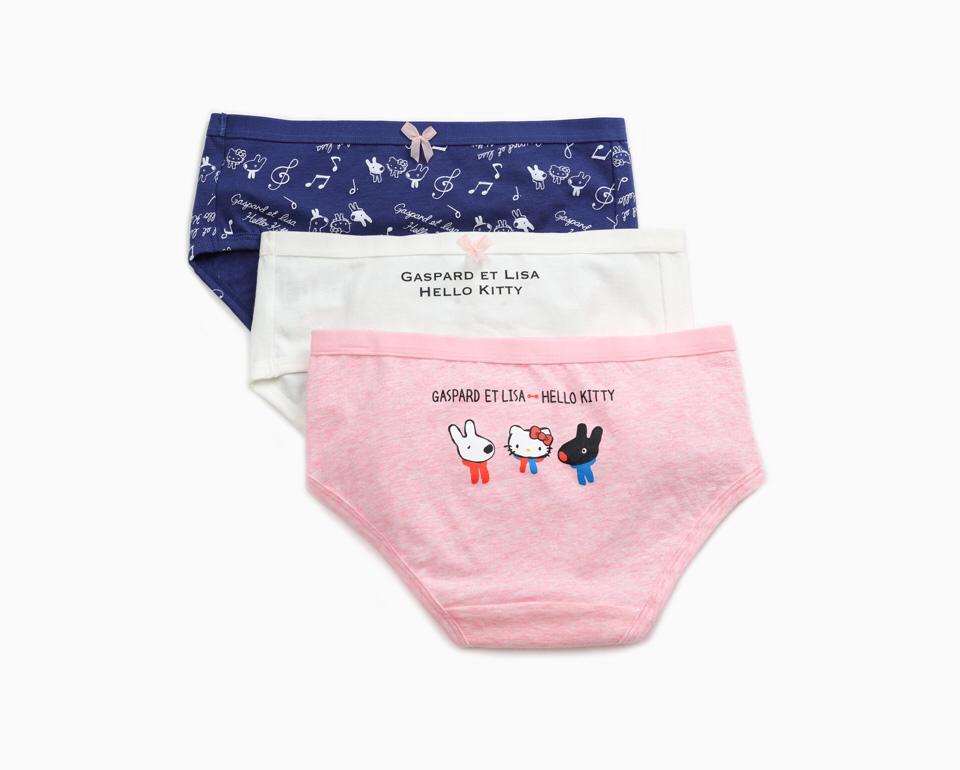 Anden Hud - Hello Kitty X Gaspard et Lisa's Panties-Kid Collection-3 Pcs  Per Set – Littledino