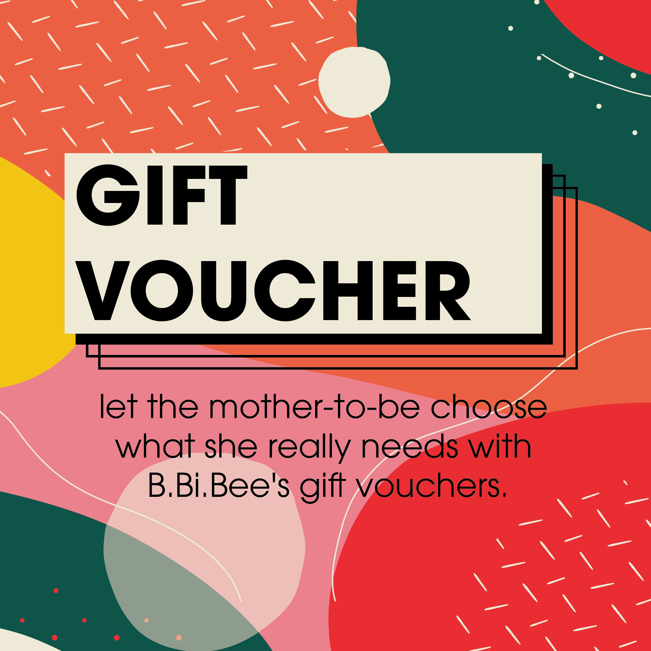 baby shower gift voucher